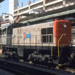 Amtrak Switcher No. 7110 at Washington, D.C. Union Station. Photographer unidentified. 